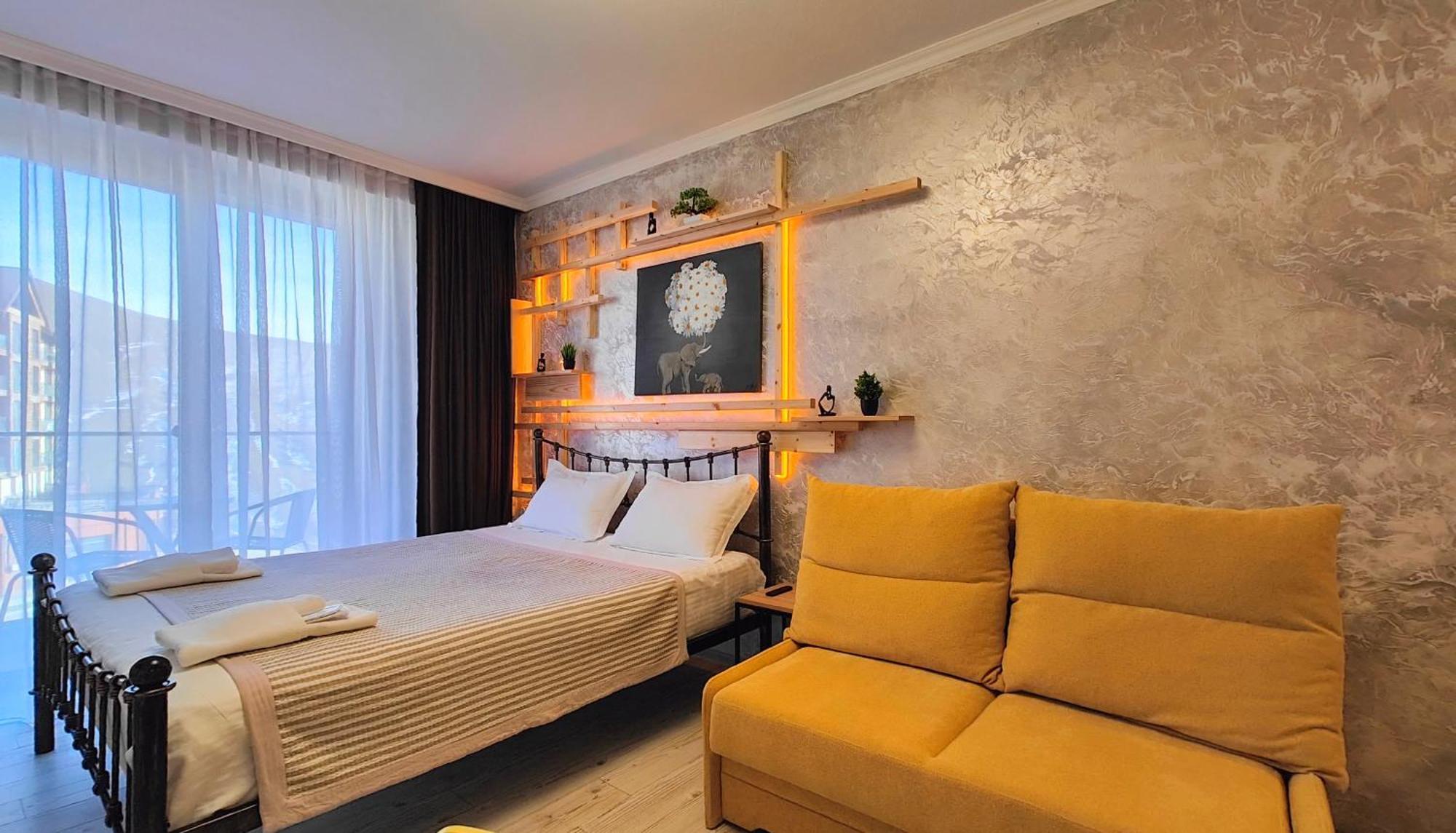 Gvc New Gudauri Apartments Loft Zimmer foto